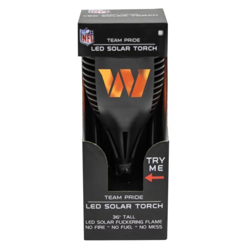 Washington Commanders Solar Torch LED