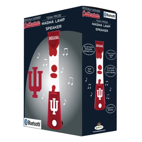 Indiana Hoosiers Magma Lamp – Bluetooth Speaker