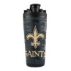 New Orleans Saints Ice Shaker 26oz Stainless Steel – Special Order