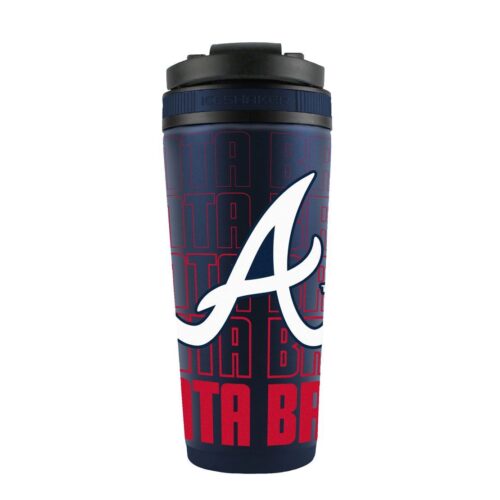 Atlanta Braves Ice Shaker 26oz Stainless Steel – Special Order