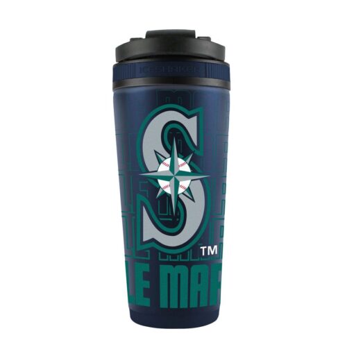 Seattle Mariners Ice Shaker 26oz Stainless Steel – Special Order