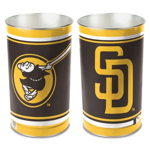 San Diego Padres Wastebasket 15 Inch