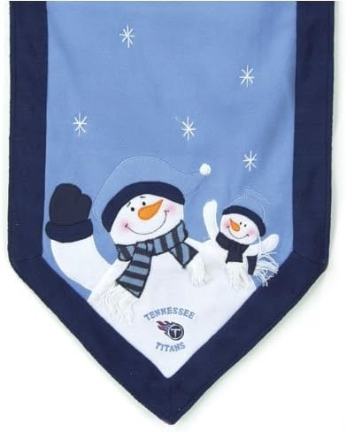 Tennessee Titans Table Runner 72×15 Snowman CO