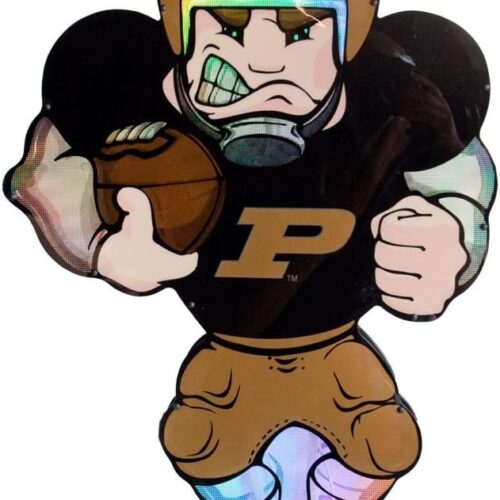 Purdue Boilermakers Window Light Up Player 20 Inch Double Sided CO