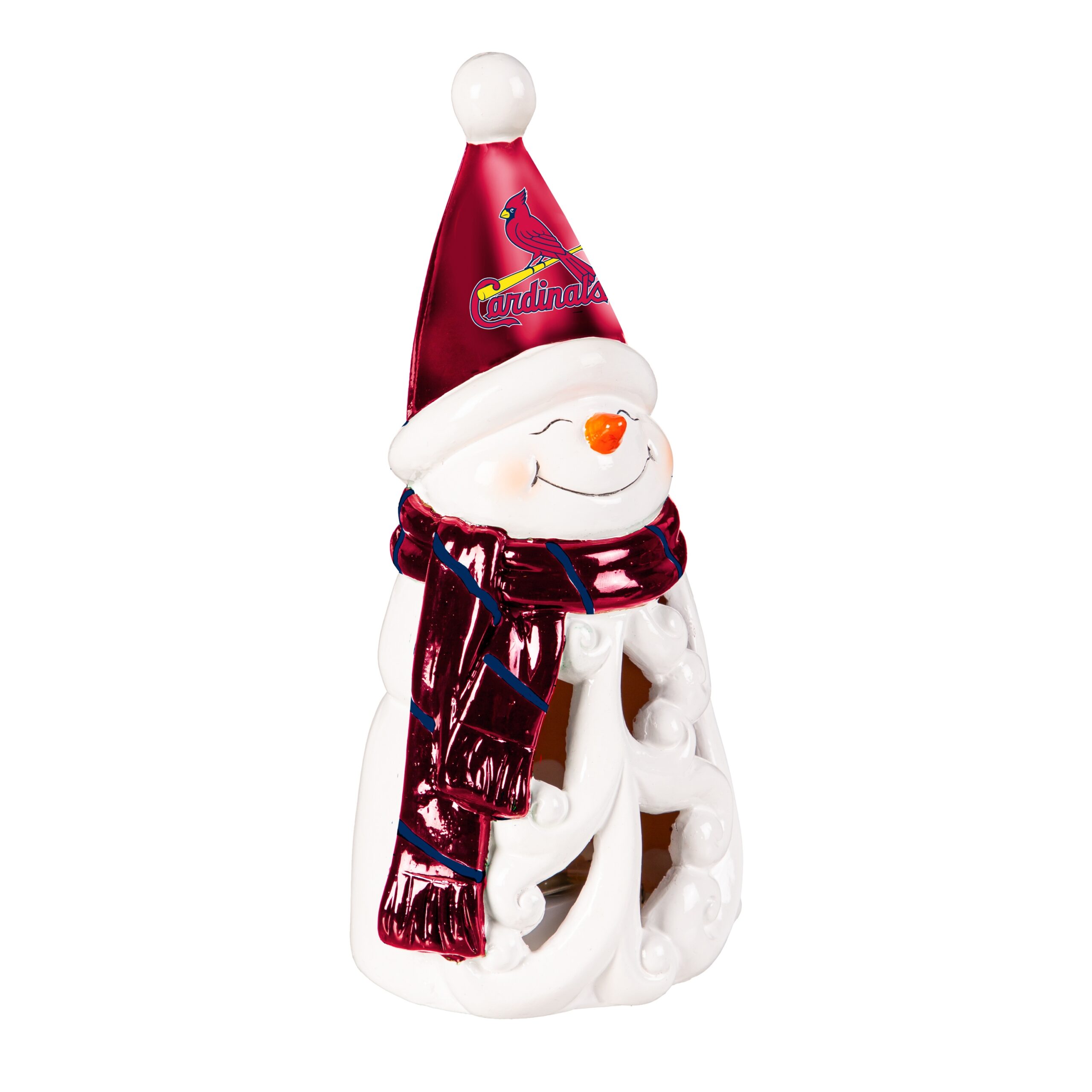 St. Louis Cardinals Statue 8 Inch LED Snowman St. Louis Cardinals Statue 8 Inch LED Snowman