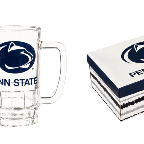 Penn State Nittany Lions Drink Set Boxed 17oz Stemless Wine and 16oz Tankard