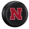 Nebraska Cornhuskers Tire Cover Large Size Black CO