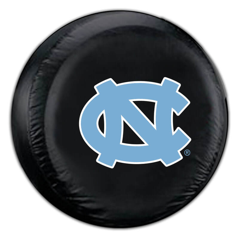 North Carolina Tar Heels Tire Cover Large Size Black CO North Carolina Tar Heels Tire Cover Large Size Black CO