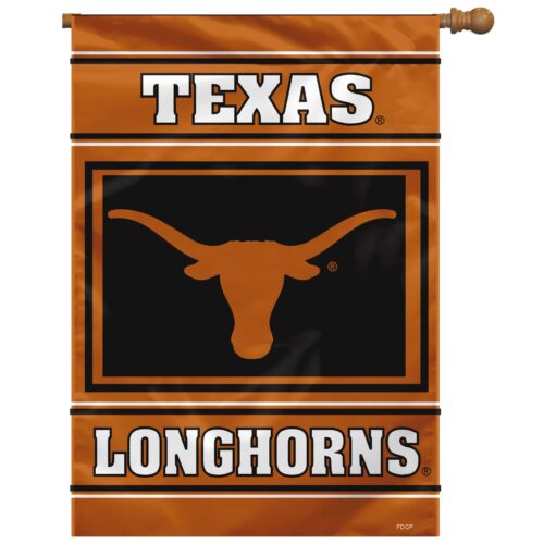 Texas Longhorns Banner 28×40 House Flag Style 2 Sided CO