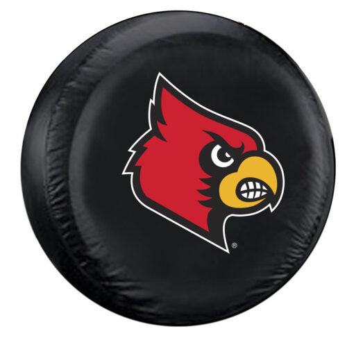Louisville Cardinals Tire Cover Large Size Black CO
