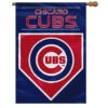 Chicago Cubs Banner 28×40 House Flag Style 2 Sided CO