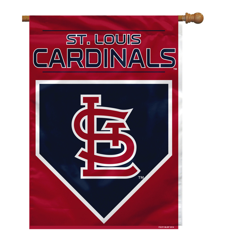 St. Louis Cardinals Banner 28×40 House Flag Style 2 Sided CO St. Louis Cardinals Banner 28×40 House Flag Style 2 Sided CO
