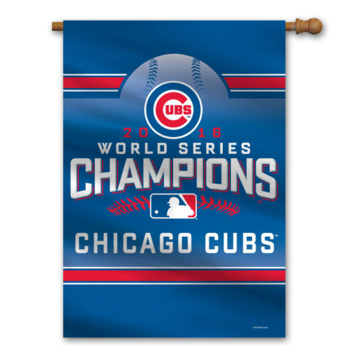 Chicago Cubs Banner Premium 28×40 Wall 2016 World Series Champs