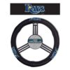 Tampa Bay Rays Steering Wheel Cover Leather CO