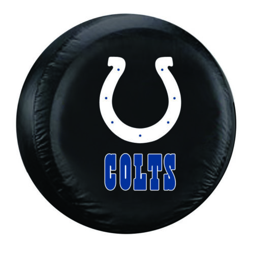 Indianapolis Colts Tire Cover Standard Size Black CO