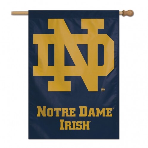 Notre Dame Fighting Irish Banner 28×40 Vertical