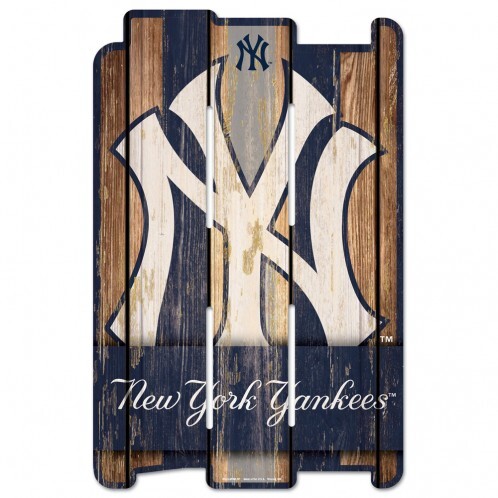 New York Yankees Sign 11×17 Wood Fence Style