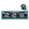 Carolina Panthers Sign 9×30 Wood Helmets Design