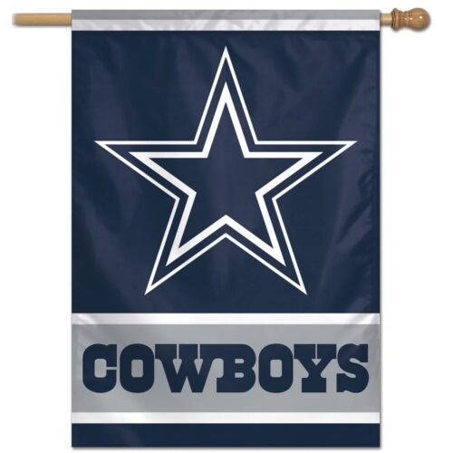 Dallas Cowboys Banner 28×40 Vertical