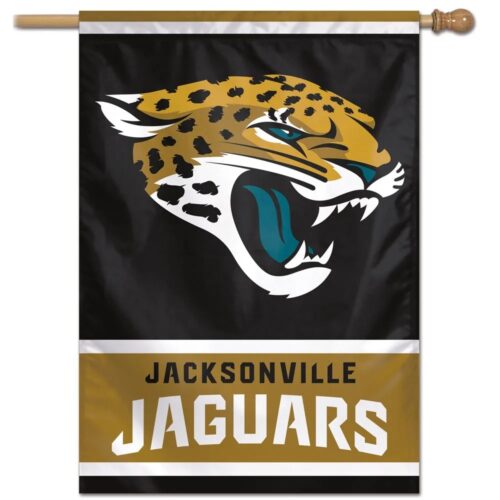 Jacksonville Jaguars Banner 28×40 Vertical
