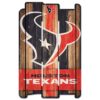 Houston Texans Sign 11×17 Wood Fence Style