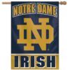 Notre Dame Fighting Irish Banner 28×40 Vertical Alternate Design – Special Order