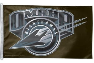Omaha Nighthawks Flag 3×5 CO