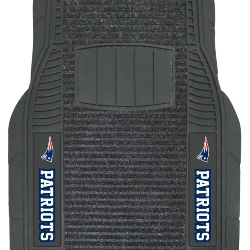 New England Patriots Car Mats Deluxe Set