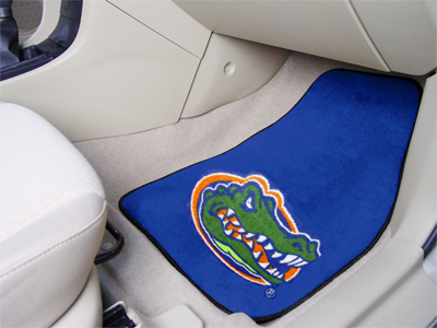 Florida Gators Car Mats Printed Carpet 2 Piece Set