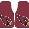Arizona Cardinals Car Mats Printed Carpet 2 Piece Set