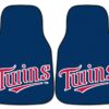 Minnesota Twins Car Mats Printed Carpet 2 Piece Set
