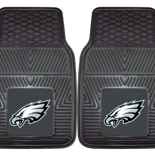 Philadelphia Eagles Car Mats Heavy Duty 2 Piece Vinyl