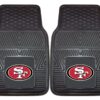 San Francisco 49ers Car Mats Heavy Duty 2 Piece Vinyl