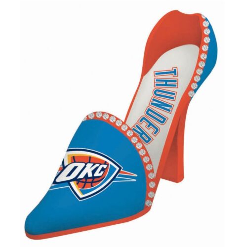 Oklahoma City Thunder Wine Bottle Holder Decorative Shoe