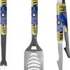 Milwaukee Brewers Utensil Set Grilling BBQ Stainless Steel 3 Piece CO
