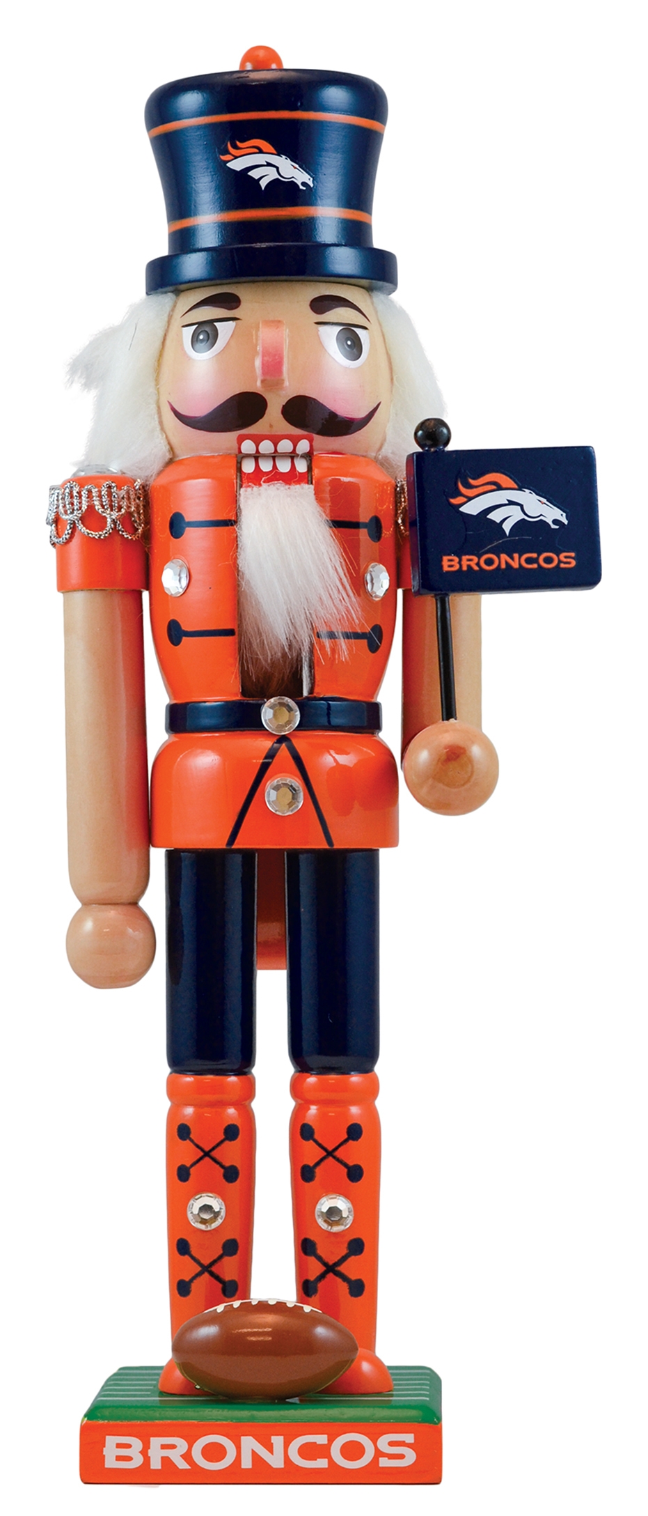 Denver Broncos Nutcracker Denver Broncos Nutcracker