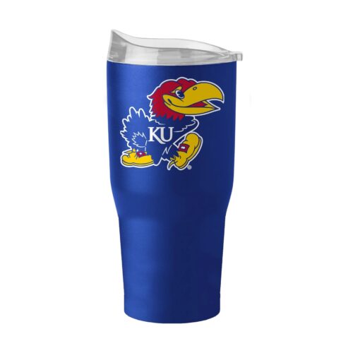 Kansas Jayhawks Tumbler 30oz Flipside Powder Coat