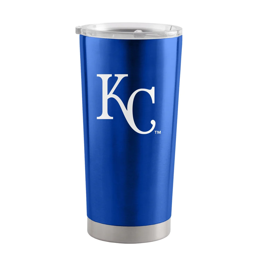 Kansas City Royals Travel Tumbler 20oz Stainless Steel Kansas City Royals Travel Tumbler 20oz Stainless Steel