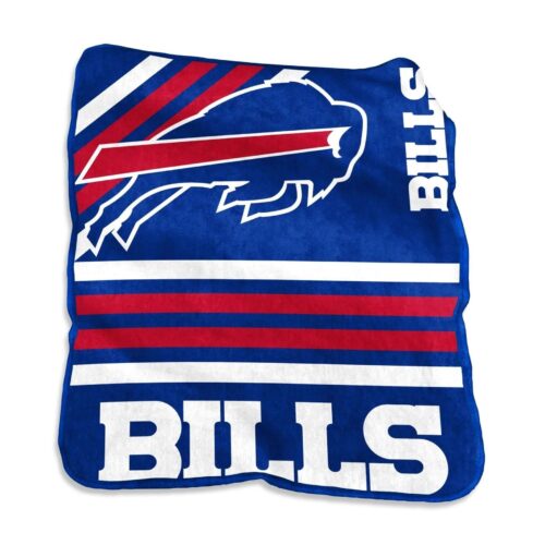 Buffalo Bills Blanket 50×60 Raschel Throw