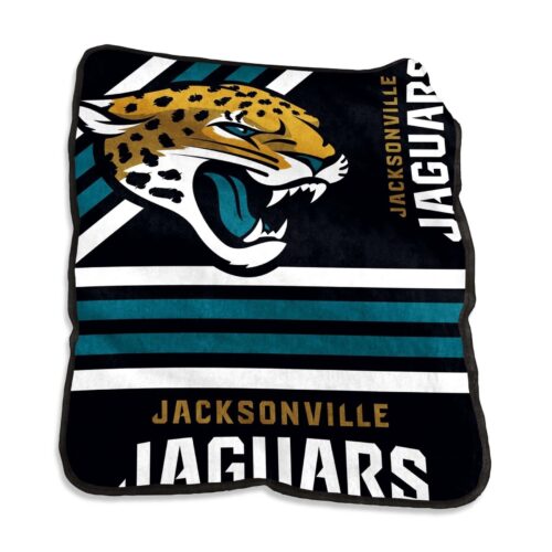Jacksonville Jaguars Blanket 50×60 Raschel Throw