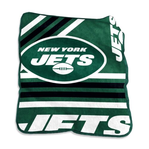 New York Jets Blanket 50×60 Raschel Throw