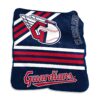 Cleveland Guardians Blanket 50×60 Raschel Throw