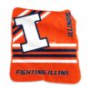 Illinois Fighting Illini Blanket 50×60 Raschel Throw