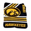 Iowa Hawkeyes Blanket 50×60 Raschel Throw