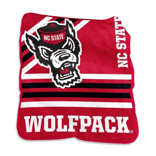 North Carolina State Wolfpack Blanket 50×60 Raschel Throw