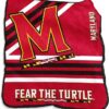Maryland Terrapins Blanket 50×60 Raschel Throw