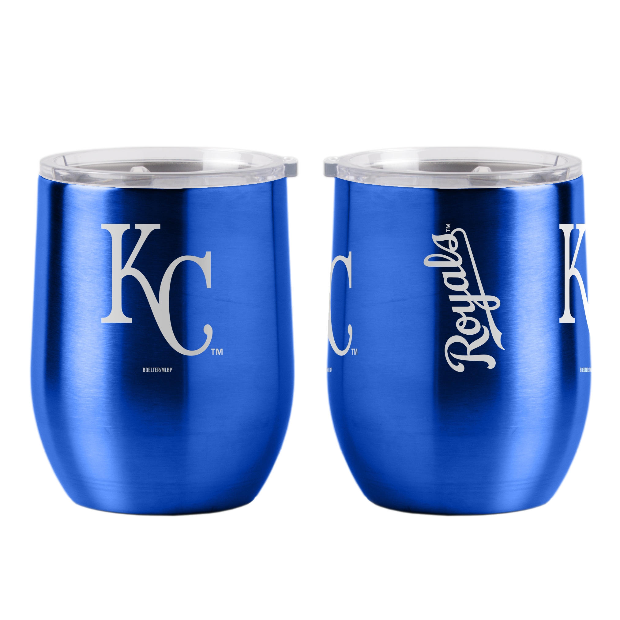 Kansas City Royals Travel Tumbler 16oz Stainless Steel Curved – Special Order Kansas City Royals Travel Tumbler 16oz Stainless Steel Curved – Special Order