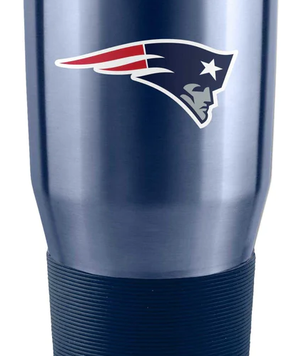 New England Patriots Travel Tumbler 30oz Stainless Steel