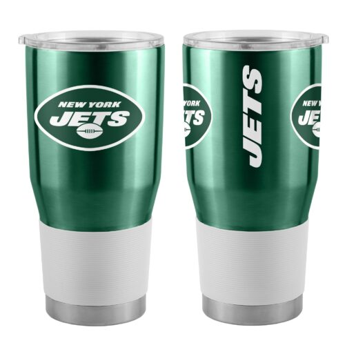 New York Jets Travel Tumbler 30oz Stainless Steel