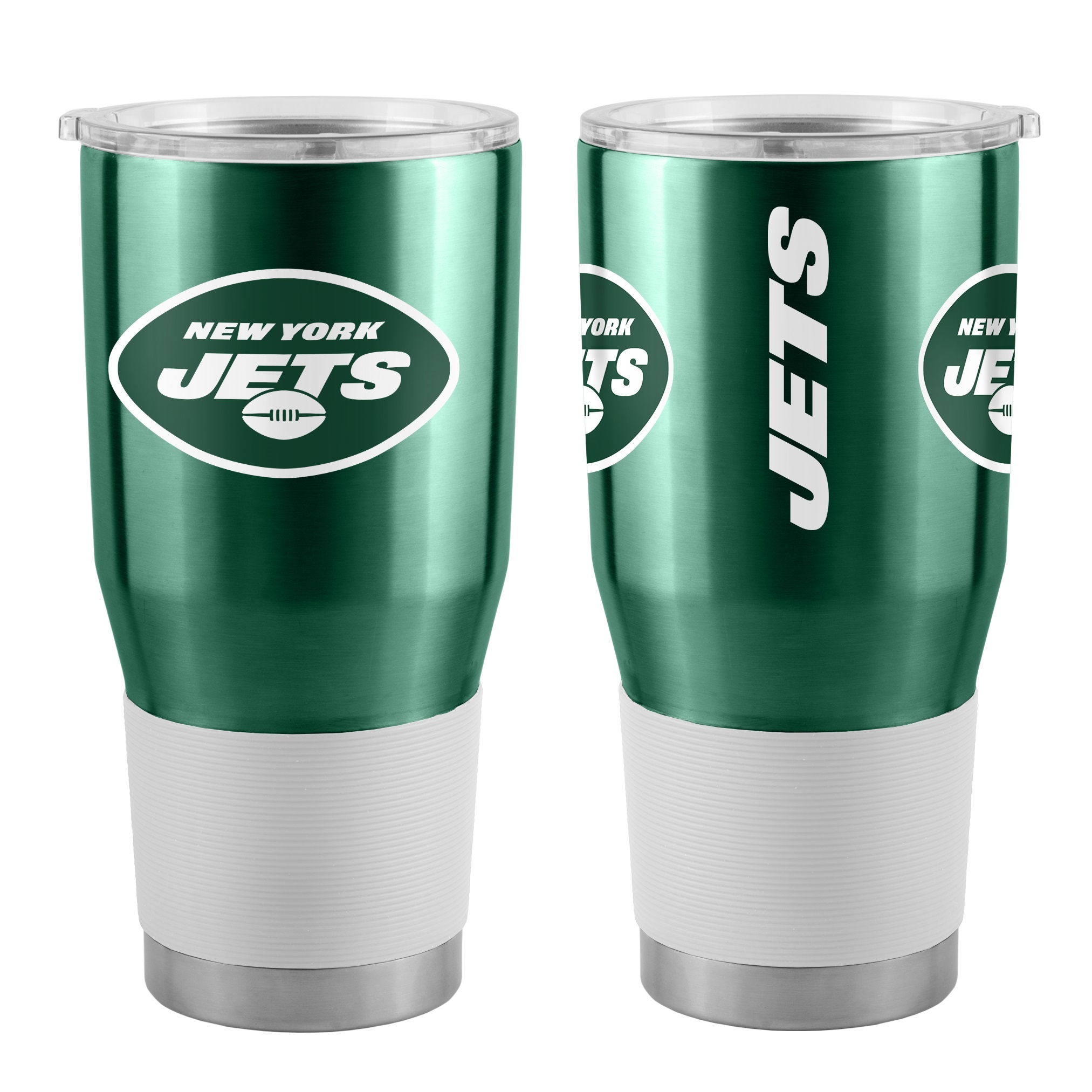 New York Jets Travel Tumbler 30oz Stainless Steel New York Jets Travel Tumbler 30oz Stainless Steel